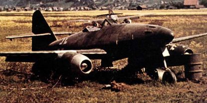 Efterladt Me262-1945